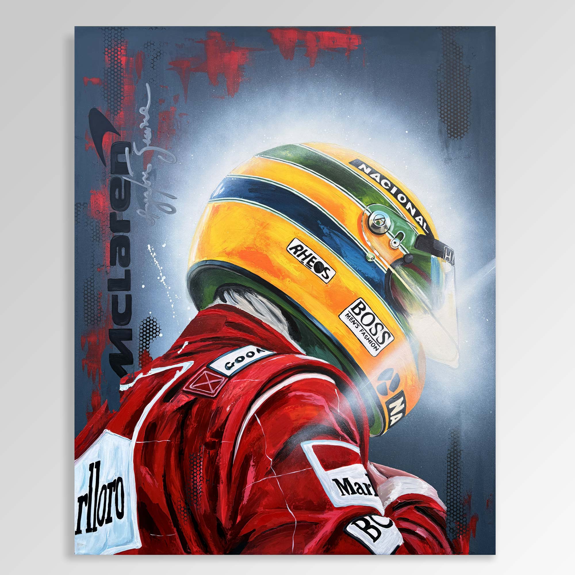 AYRTON SENNA FOREVER 1991 Arale Art